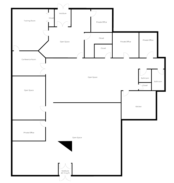 85 Executive Pky, Hudson, OH à louer Plan d’étage– Image 1 sur 1