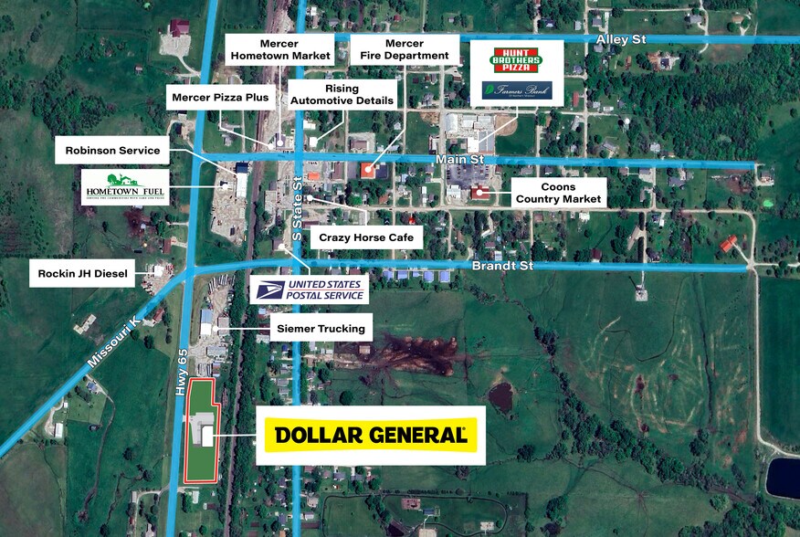 14675 US Highway 65, Mercer, MO à vendre - Aérien – Image 2 sur 2