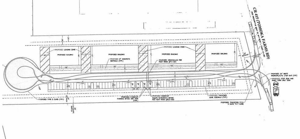 1484 Tomoka Farms Rd, Daytona Beach, FL à vendre - Plan de site – Image 2 sur 2