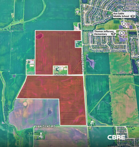 2275 Finley Rd, Minooka, IL à vendre - Aérien – Image 2 sur 6