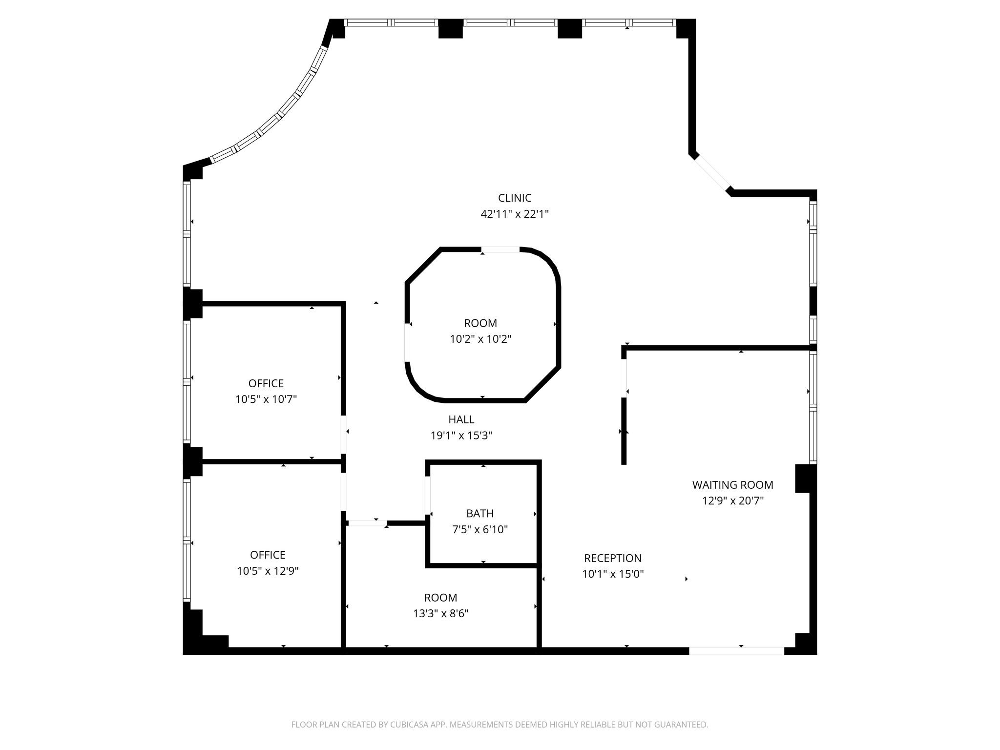 6767 N Fresno St, Fresno, CA à louer Plan d’étage– Image 1 sur 1