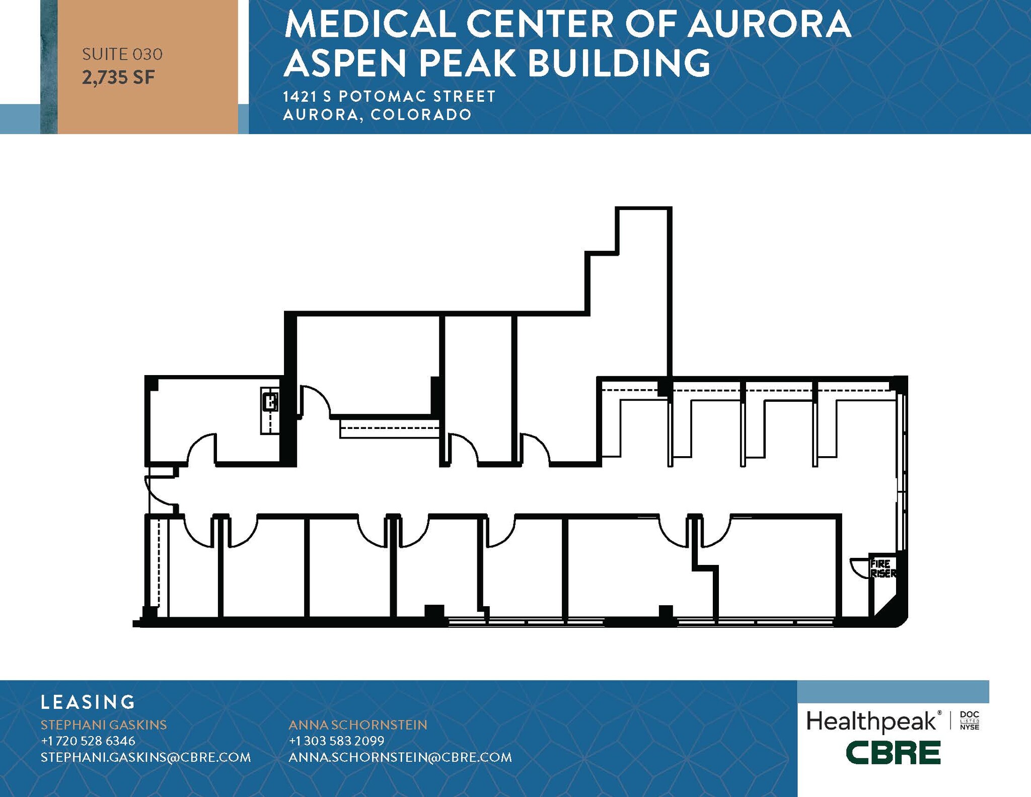 1411 S Potomac St, Aurora, CO à louer Plan d’étage– Image 1 sur 1