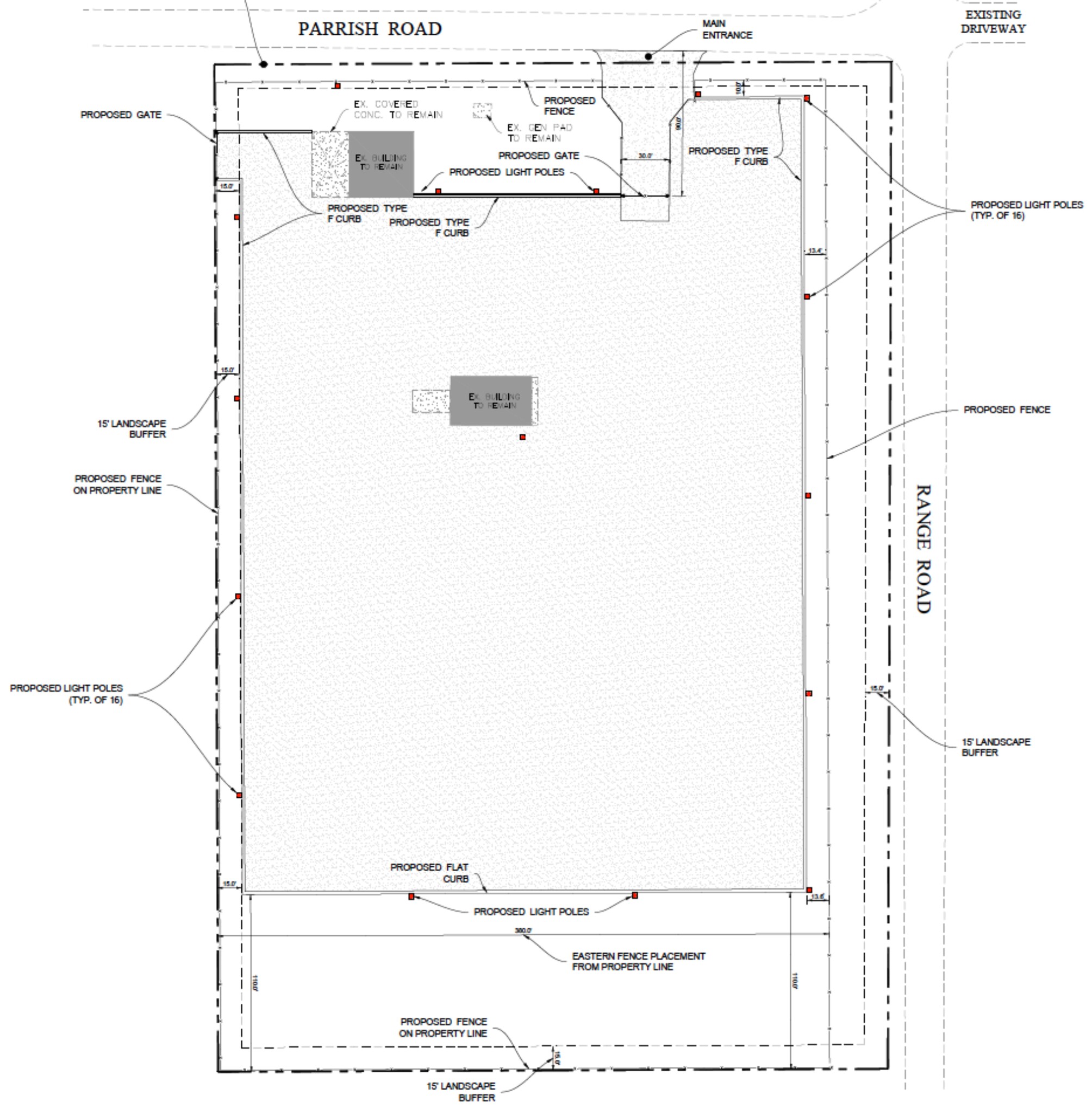 2655 Parrish Rd, Cocoa, FL à louer Plan de site– Image 1 sur 3