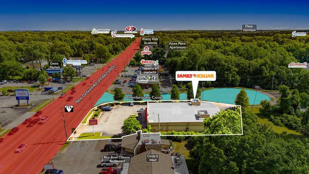 2711 Getwell Rd, Memphis, TN à vendre - Photo de l’immeuble – Image 2 sur 5