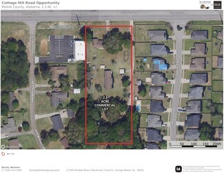 Plus de détails pour 8601 Cottage Hill Rd, Mobile, AL - Terrain à vendre