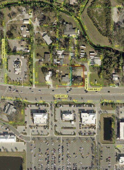 4311 53rd Ave E, Bradenton, FL à louer - Plan cadastral – Image 2 sur 3