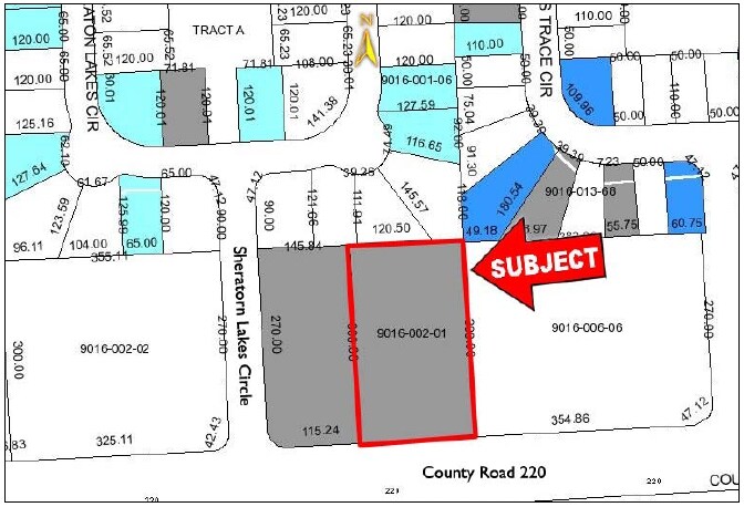 County Road 220, Middleburg, FL à vendre - Plan cadastral – Image 3 sur 4