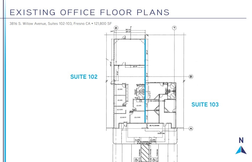 3816 S Willow Ave, Fresno, CA à louer Plan d’étage– Image 1 sur 1