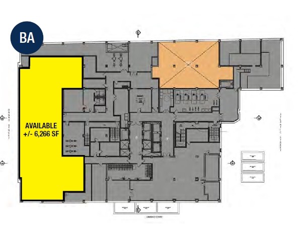 540 Broad St, Newark, NJ à louer Plan d’étage– Image 1 sur 1