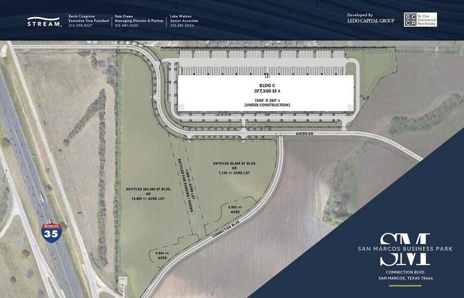Connection Blvd, San Marcos, TX à vendre - Photo principale – Image 1 sur 3