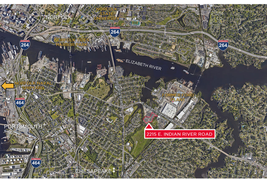 2215 E Indian River Rd, Norfolk, VA à louer - Photo de l’immeuble – Image 2 sur 2