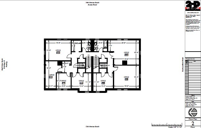 1122 12th Ave S, Seattle, WA à louer Plan d’étage– Image 1 sur 1