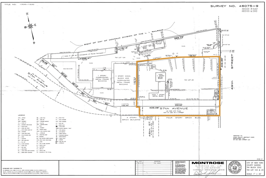 5630 49th St, Maspeth, NY à louer - Plan de site – Image 2 sur 2