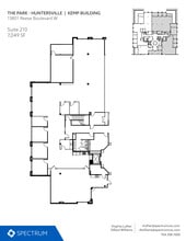 13620 Reese Blvd E, Huntersville, NC à louer Plan d’étage– Image 1 sur 1