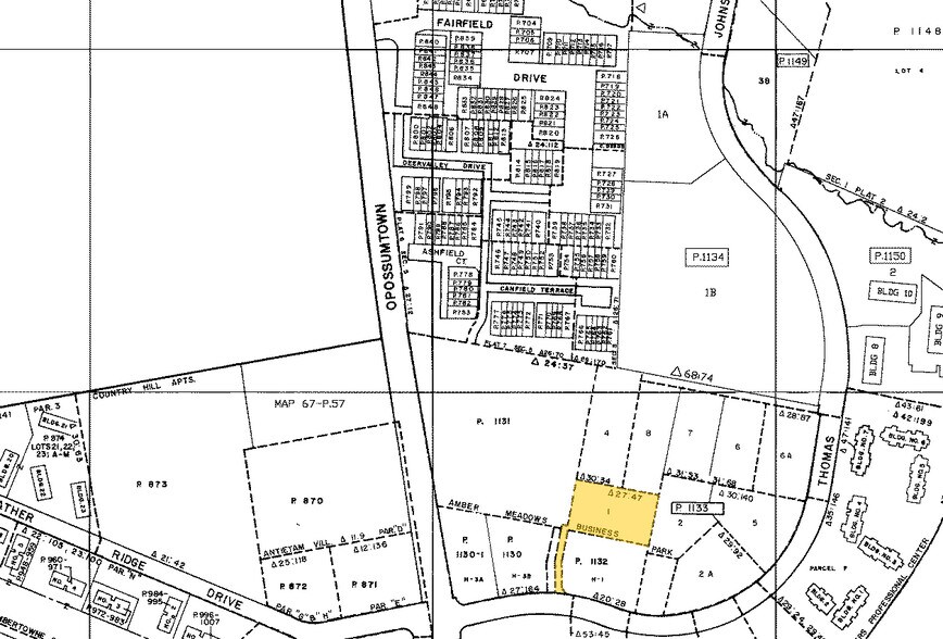 175 Thomas Johnson Dr, Frederick, MD à louer - Plan cadastral – Image 3 sur 8