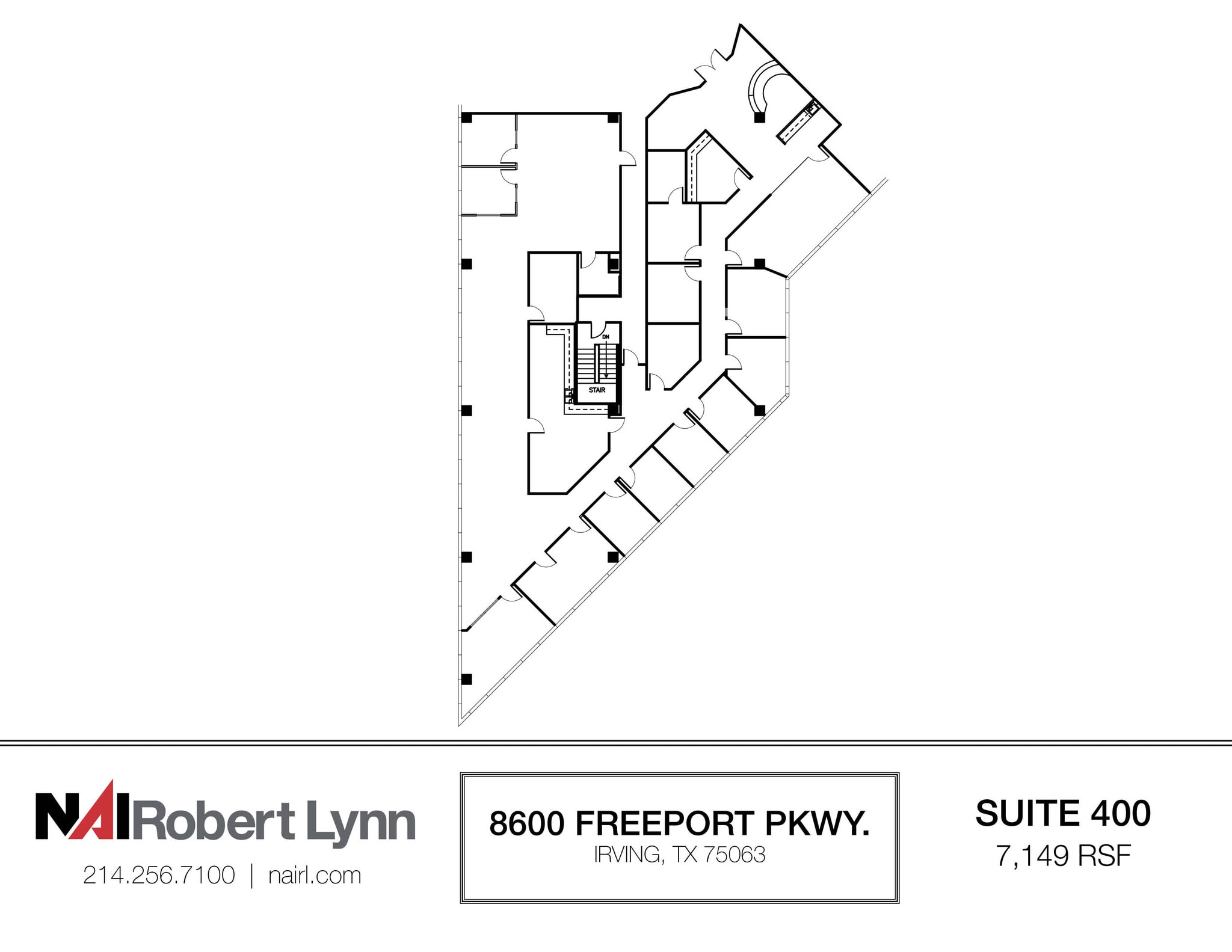 8600 Freeport Pky, Irving, TX à louer Plan d’étage– Image 1 sur 1