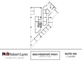 8600 Freeport Pky, Irving, TX à louer Plan d’étage– Image 1 sur 1