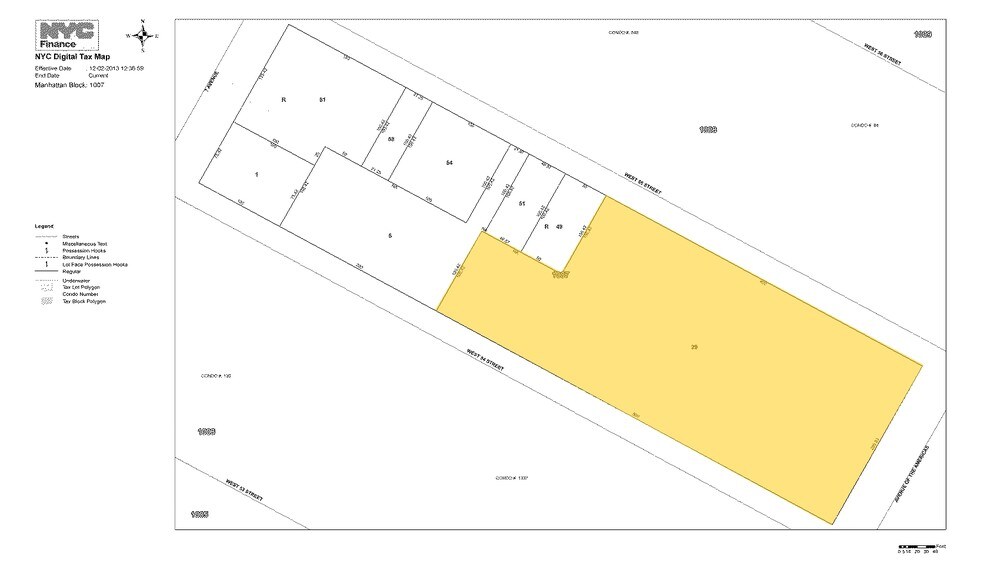 1345 Avenue of the Americas, New York, NY à louer - Plan cadastral – Image 2 sur 15