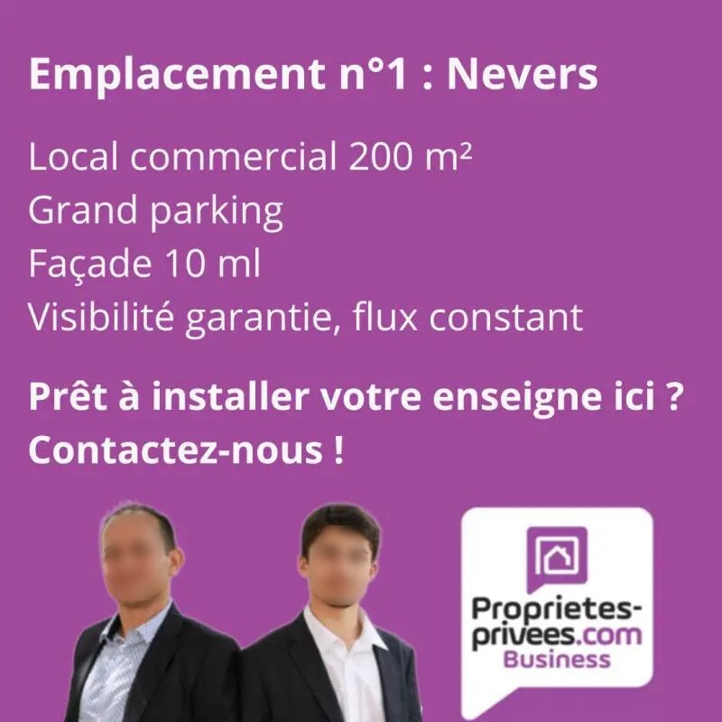 Local commercial dans Nevers à louer Photo de l’immeuble– Image 1 sur 4