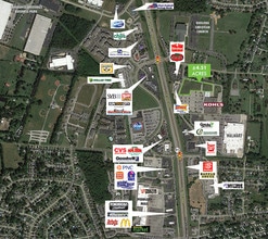 11801 Standiford Plaza Dr, Louisville, KY - Vue aérienne vue de carte
