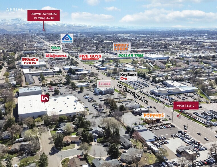 8740 W Fairview Ave, Boise, ID à vendre - Photo de l’immeuble – Image 3 sur 6