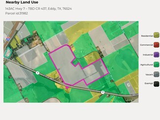 Plus de détails pour CR 437 Rd, Eddy, TX - Terrain à louer