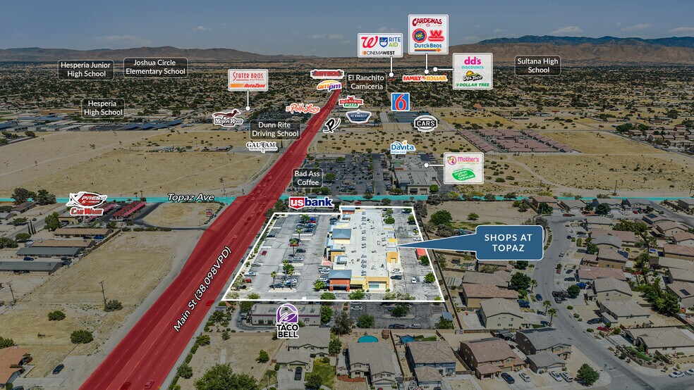 14073 Main St, Hesperia, CA à vendre - Photo de l’immeuble – Image 2 sur 5
