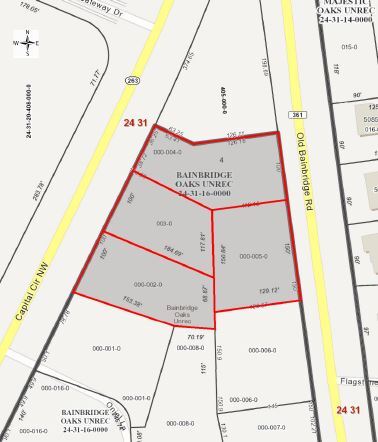 Capital Circle NW & Bainbridge Rd, Tallahassee, FL à vendre Aérien– Image 1 sur 2