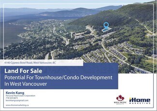 Plus de détails pour 4140 Cypress Bowl Rd, West Vancouver, BC - Terrain à vendre