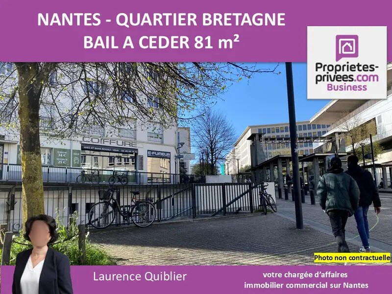 Local commercial dans Nantes à louer Photo de l’immeuble– Image 1 sur 8