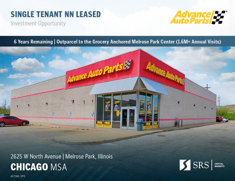 2625 W North Ave, Melrose Park, IL à vendre - Photo principale – Image 1 sur 6