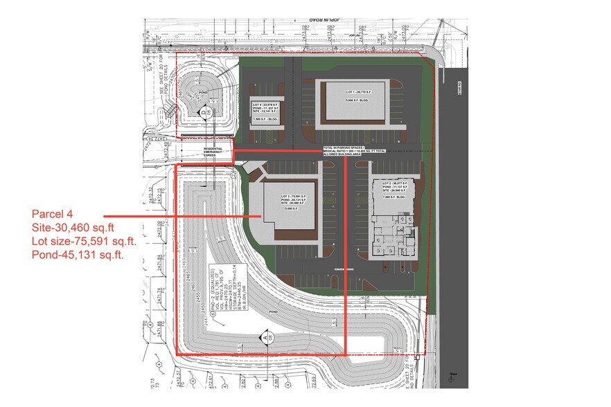 Parcel 4 Gallup St, Meridian, ID à vendre - Plan de site – Image 1 sur 3