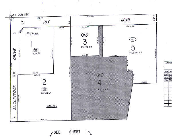 3855-3875 W Ray Rd, Chandler, AZ à louer - Plan cadastral – Image 2 sur 22