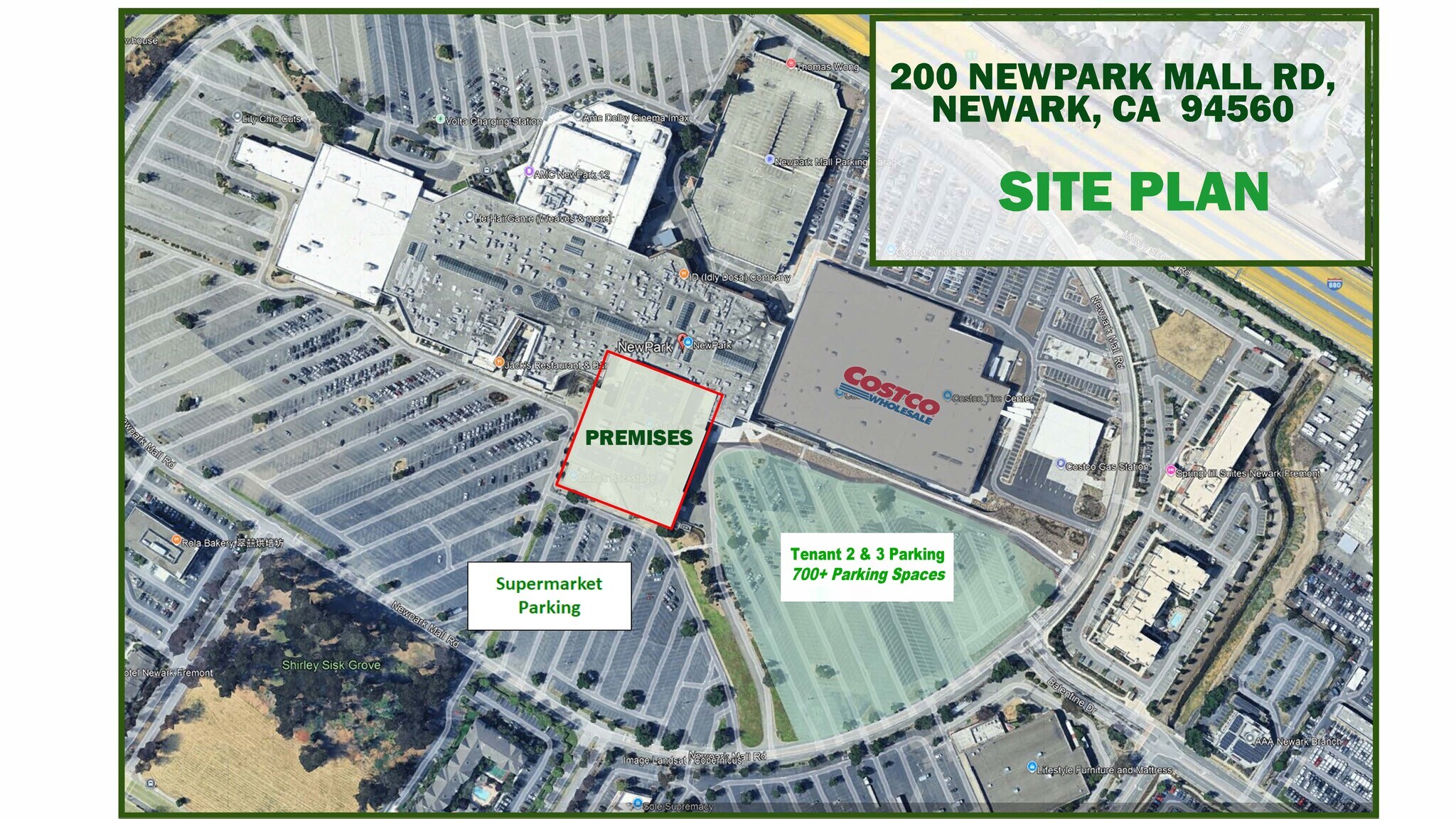 200 Newpark Mall, Newark, CA à louer Photo de l’immeuble– Image 1 sur 9