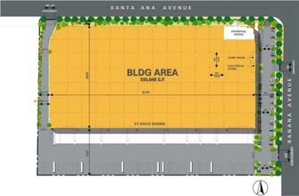 10958 Banana Ave, Fontana, CA à louer Plan de site– Image 1 sur 1