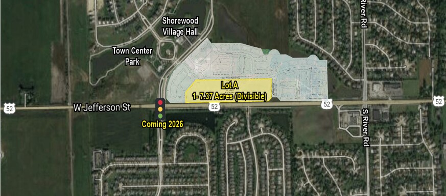NEC Jefferson St. & Wynstone Blvd, Shorewood, IL à vendre - Photo principale – Image 1 sur 1