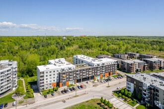 801-911 Av Pierre-Dansereau, Terrebonne, QC - VUE AÉRIENNE  vue de carte