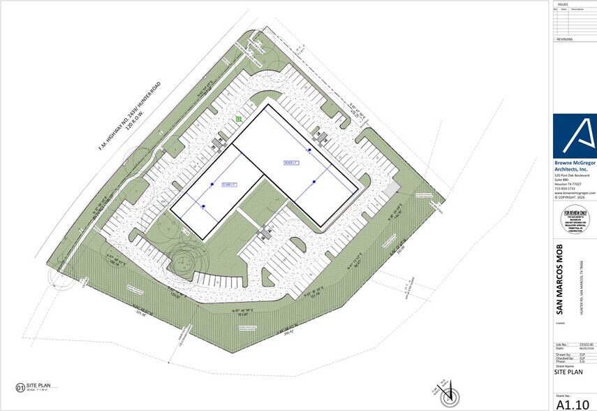 2505 Hunter Rd, San Marcos, TX à louer - Plan de site – Image 1 sur 6