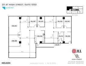 211 Perimeter Center Pky NE, Atlanta, GA à louer Plan d’étage– Image 1 sur 2