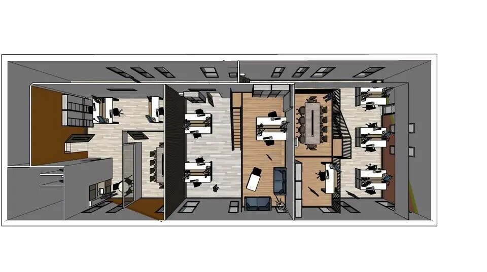 Bureau dans Le Havre à louer - Plan d’étage – Image 1 sur 8