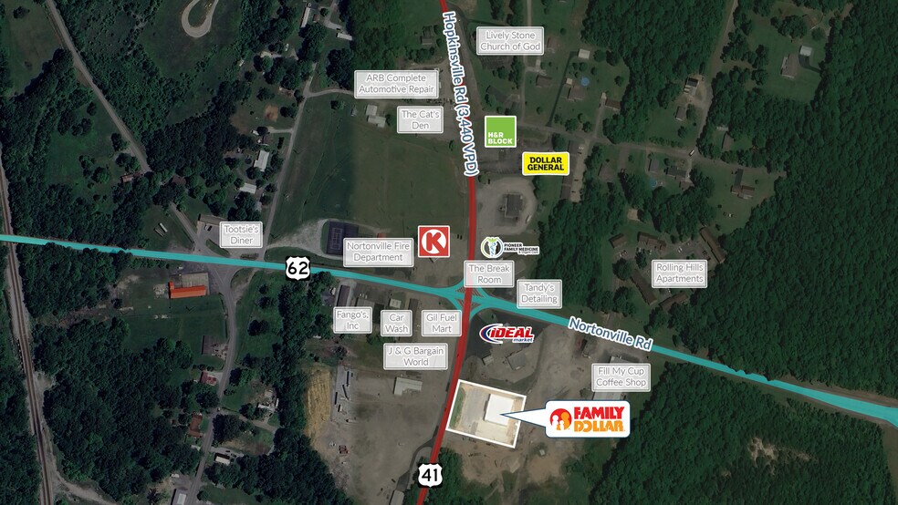 140 N Hopkinsville St, Nortonville, KY à vendre - Photo de l’immeuble – Image 2 sur 5