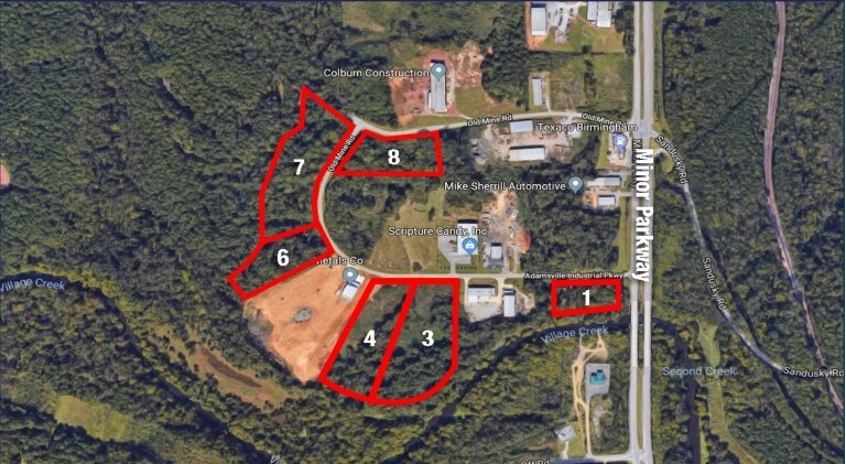 Adamsville Industrial Pky, Adamsville, AL à vendre - Photo principale – Image 1 sur 1