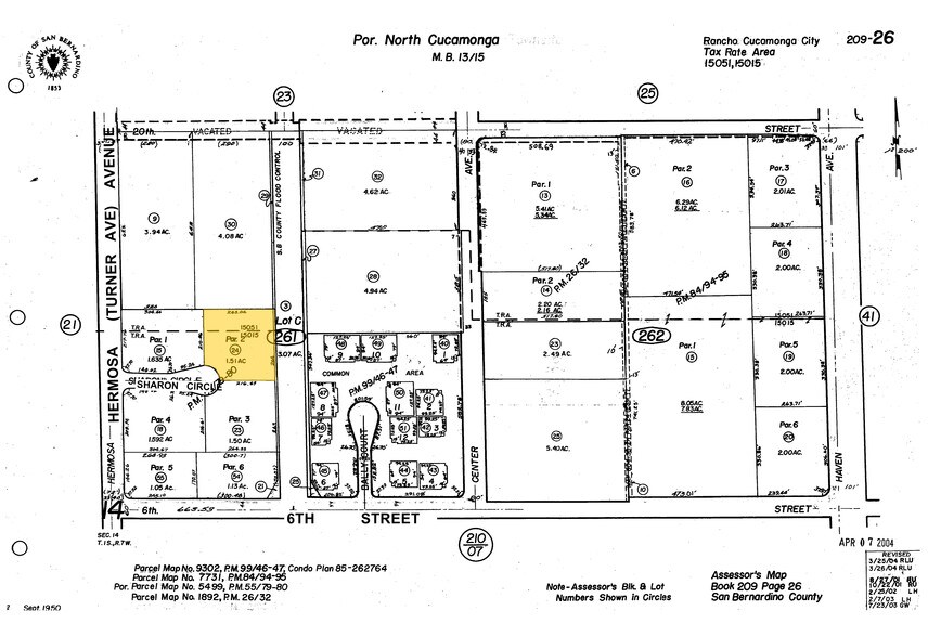 10156 Sharon Cir, Rancho Cucamonga, CA à louer - Plan cadastral – Image 2 sur 3
