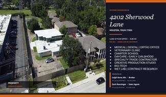 Plus de détails pour 4202 Sherwood Ln, Houston, TX - Bureau à vendre