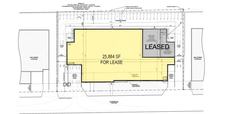 864 N Addison Ave, Elmhurst, IL à louer Plan de site– Image 1 sur 1