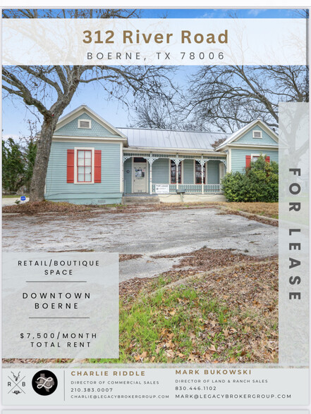 312 River Rd, Boerne, TX à louer - Photo principale – Image 1 sur 4