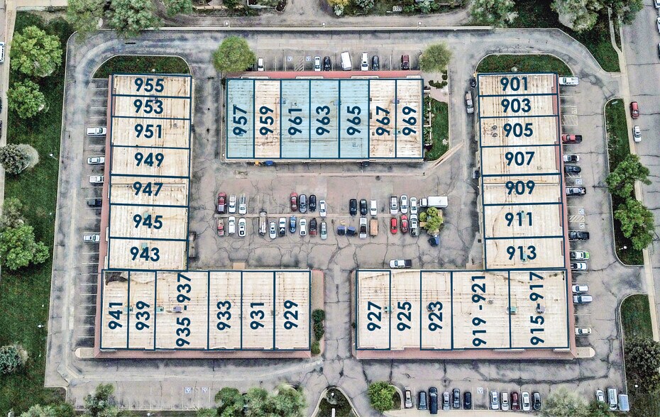 901-927 E Fillmore St, Colorado Springs, CO à louer - Plan de site – Image 3 sur 13