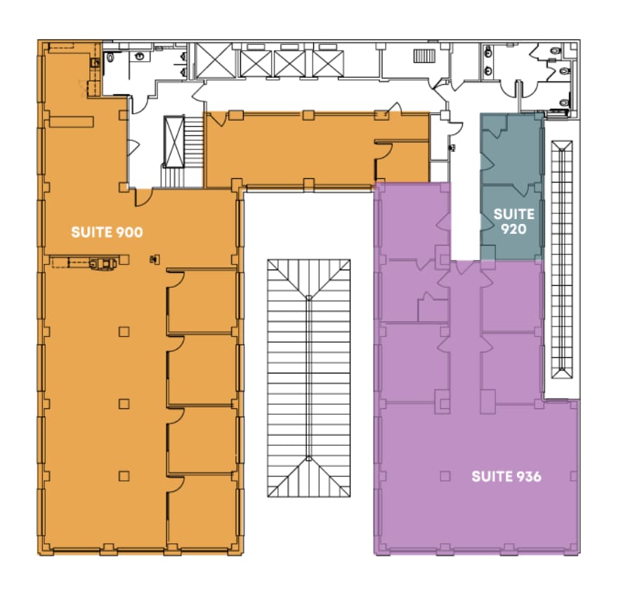 1601-1611 Telegraph Ave, Oakland, CA à louer Plan d’étage– Image 1 sur 1