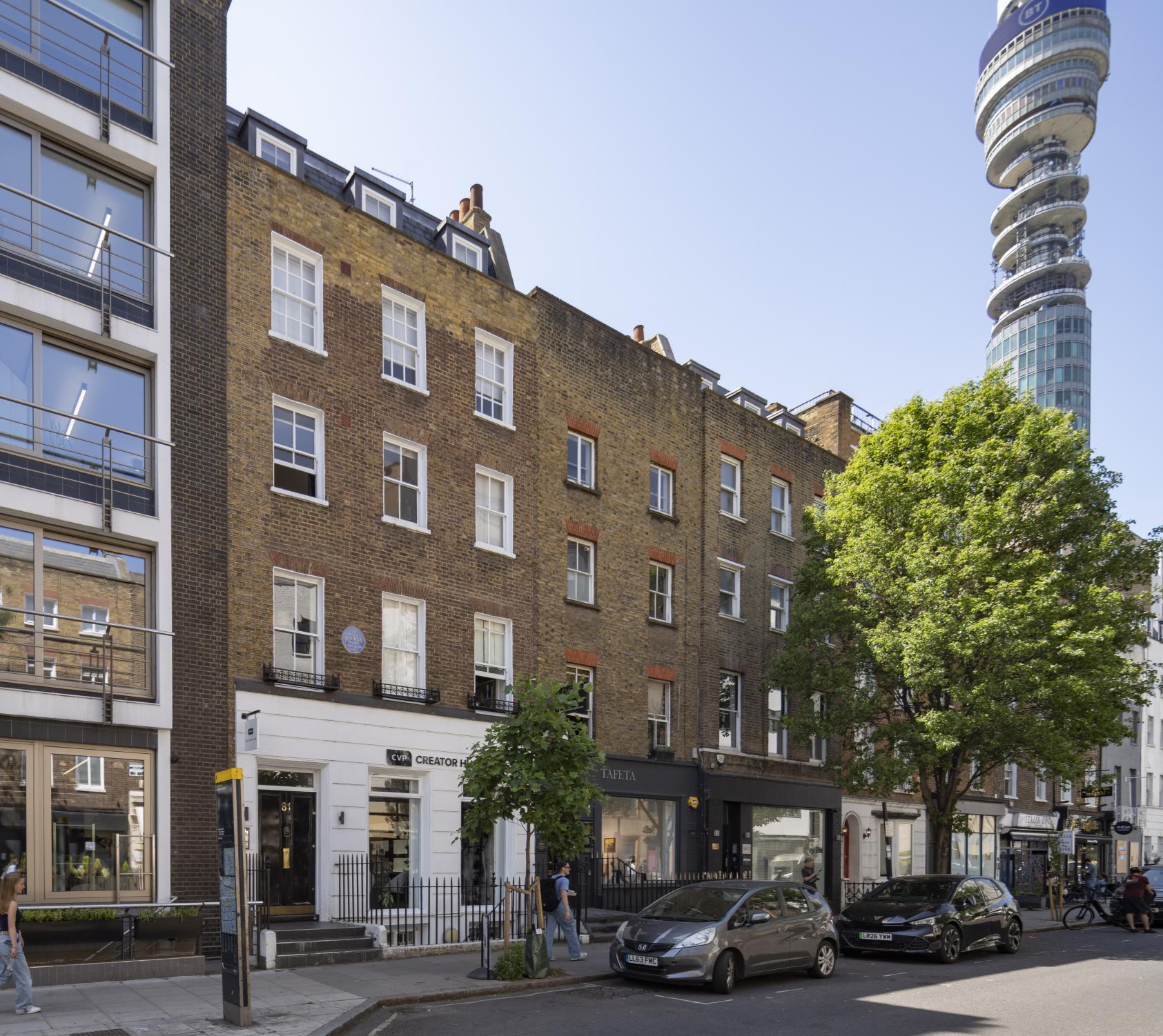 81 Charlotte St, Londres à louer Photo de l’immeuble– Image 1 sur 6