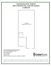 3357 Miraloma Ave, Anaheim, CA à louer Plan de site– Image 1 sur 1